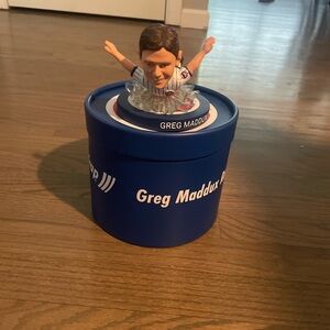 Greg Maddux Bobblehead Figure - Blue